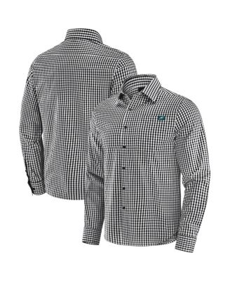 J. Palmer - Men's Black Philadelphia Eagles Dual Threat Long Sleeve Button-Up Shirt