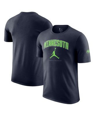 Jordan - Men's and Women's&nbsp;Navy Minnesota Timberwolves Essential Cities T-Shirt