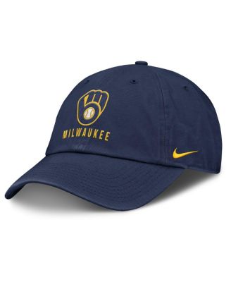 Nike - Women's  Navy Milwaukee Brewers Club Adjustable Hat