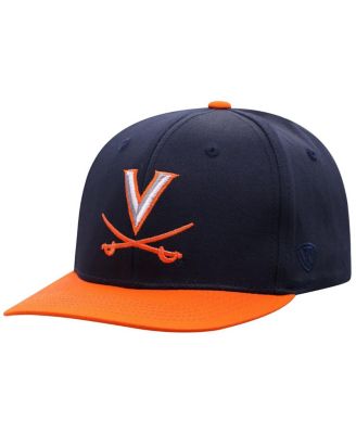 Top of the World - Big Boys and Girls Navy Virginia Cavaliers Victory Maverick Snapback Hat