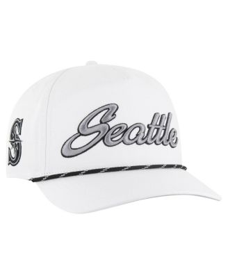 '47 Brand - Men's White Seattle Mariners Overhand Speckle Hitch Rope Adjustable Hat