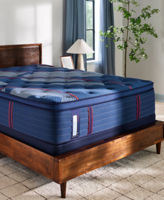 Sealy - Posturepedic Elite Albany II 15" Soft Euro Pillow Top Mattress Set - California King