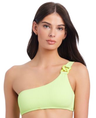 Sanctuary - Women's Stay Connected One-Shoulder Bikini Top