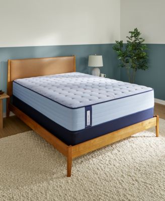 Sealy - Posturepedic Seafield 13" Firm Tight Top Mattress Set - Queen