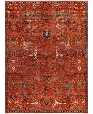 ADORN HAND WOVEN RUGS - Serapi M1945 8'10''x12' Area Rug