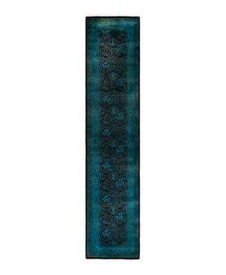 ADORN HAND WOVEN RUGS - Fine Vibrance M1590 2'6''x12' Runner Area Rug