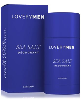 Lovery - LoveryMen Sea Salt Deodorant Stick, 2.6 oz.