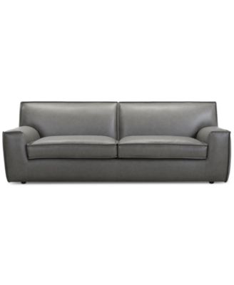 Furniture - Glympton 92" Leather Sofa