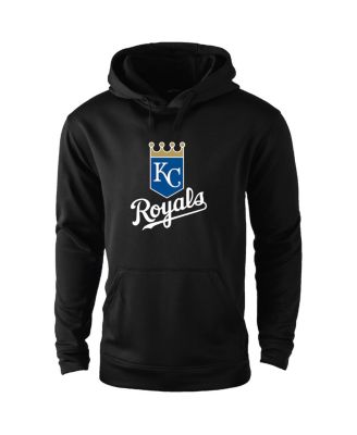 Dunbrooke - Men's Black Kansas City Royals Champion Pullover Hoodie