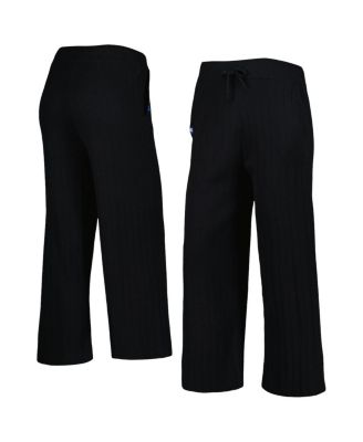 LevelWear - Women's Black Los Angeles Dodgers Dream Icon Knit Pants