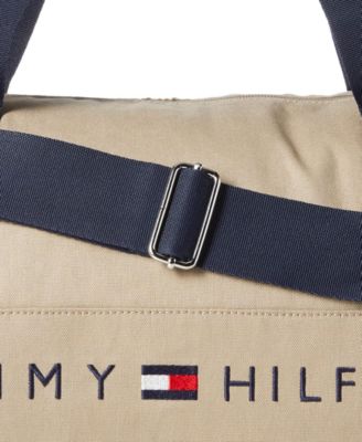 Tommy Hilfiger - Men's Jackson Canvas Logo Duffle Bag