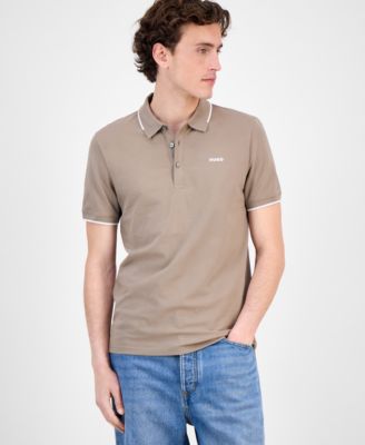 Hugo Boss - Men's Dinoso Contrast-Tip Polo Shirt