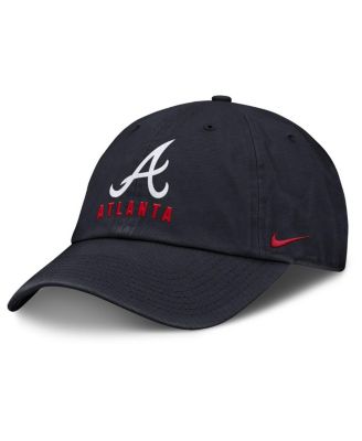 Nike - Women's Navy Atlanta Braves Club Adjustable Hat