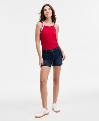 Tommy Hilfiger - Women's Greenwich Sailor Jean Shorts