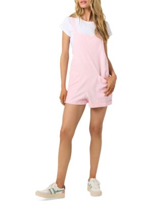 O'Neill - Juniors' Summerlin Cotton and Linen Sleeveless Romper