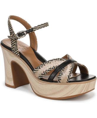 Naturalizer - Women's Katalina Block Heel Square Toe Platform Sandals