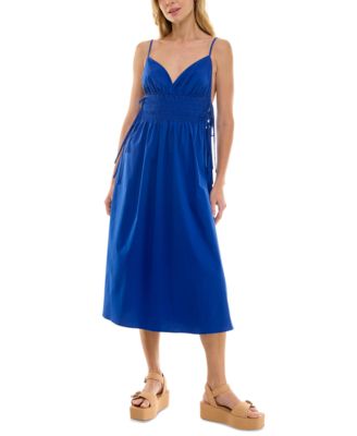 BEAUTY & GRACE/K&K CLOTHING LLC - Women's V-Neck Sleeveless Midi Dress