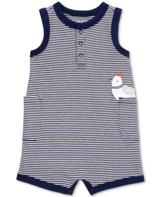 Carter's - Baby Boys Cotton Striped 1-Piece Romper