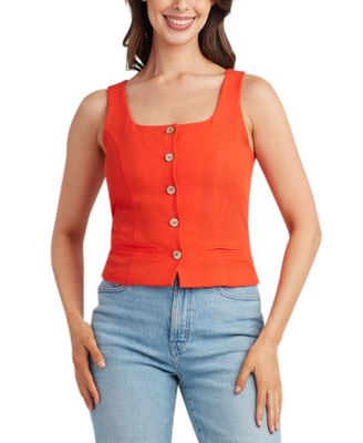 BCX - Juniors' Gauze Vest