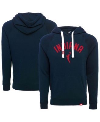 Sportiqe - Men's and Women's Navy Indiana Fever Olsen Tri-Blend Pullover Hoodie