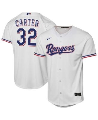 Nike - Big Boys and Girls Evan Carter White Texas Rangers Home Replica Player Jersey