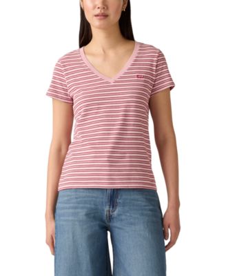 Levi's - Women's Perfect Cotton V-Neck Short-Sleeve T-Shirt