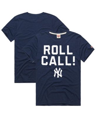 Homage - Men's&nbsp; Navy New York Yankees Hyper Local Tri-Blend T-Shirt