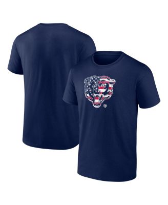 Logo Athletic - Men's Navy Chicago Bears Americana T-Shirt