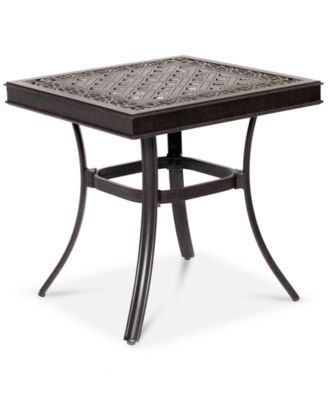 Agio - St Croix Cast Aluminum 22" Outdoor End Table