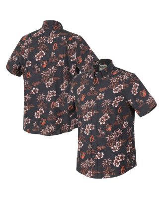 Reyn Spooner - Men's&nbsp;Black Baltimore Orioles Kekai Performance Button-Up Shirt
