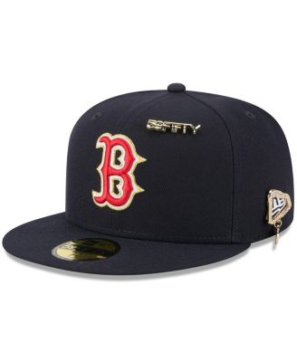 New Era - Men's Navy Boston Red Sox 2025 59FIFTY Day 59FIFTY Fitted with Pins Hat