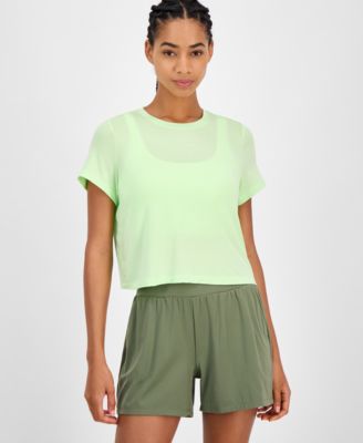 ID Ideology - Women's Short-Sleeve Crewneck Knit T-Shirt