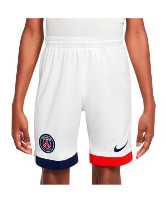 Nike - Big Boys and Girls White Paris Saint-Germain 2024/25 Away Stadium Shorts