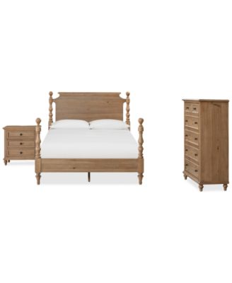 Furniture - Willowmere 3-Pc Queen Bedroom Set (Bed, Nightstand, Chest)