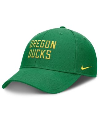 Nike - Men's Green Oregon Ducks Rise Practice Adjustable Hat