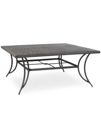Agio - Wythburn Mix and Match 64" Square Cast Aluminum Outdoor Dining Table
