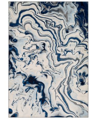 Livabliss - Chelsea CSA-2320 Dark Blue 7'10" x 10'3" Area Rug