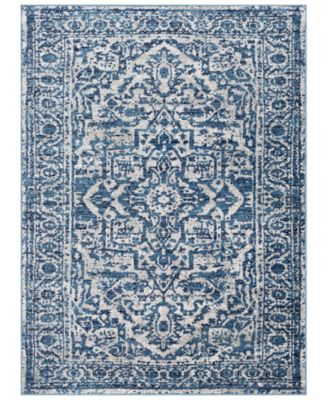 Livabliss - MNC-2302 Sky Blue 3'11" x 5'7" Area Rug