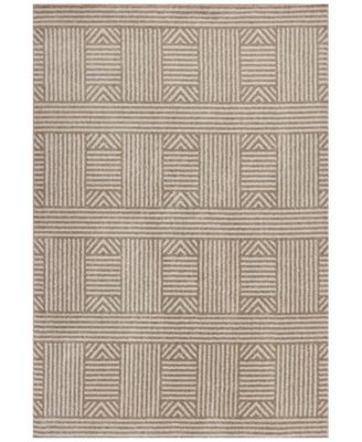 Kas - Lucia Westport 2762 Beige 3'3" x 4'11" Indoor/Outdoor Area Rug