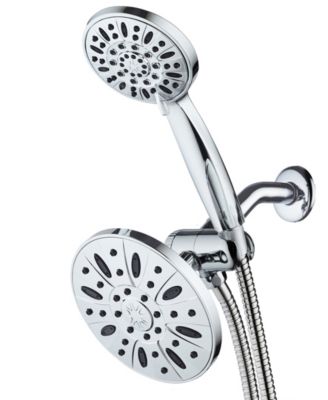 Aquadance - 6" Premium High Pressure 3-way Rainfall Shower Combo