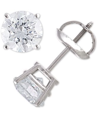 Macy's - Diamond Stud Earrings (1/4-2 ct. t.w.) in 14k Gold