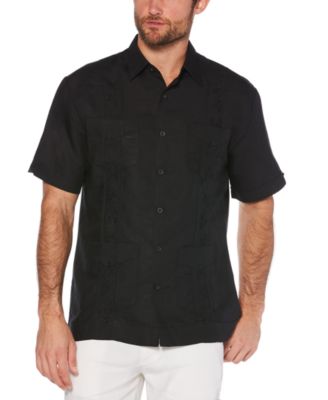 Cubavera - Shirt, Short-Sleeve Embroidered Guayabera Shirt
