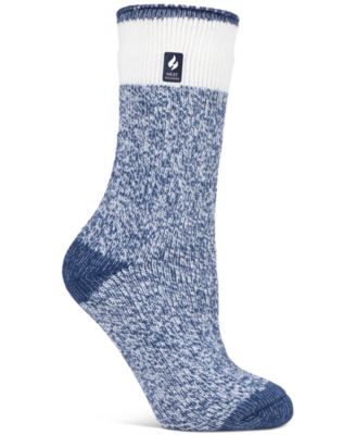 Heat Holders - Women's Lite Willow Block Twist Crew Socks