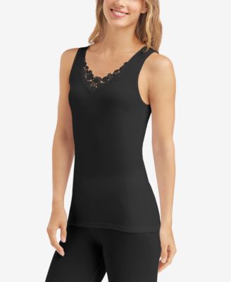 Cuddl Duds - Petite SofTech Venice Lace Detail Cami