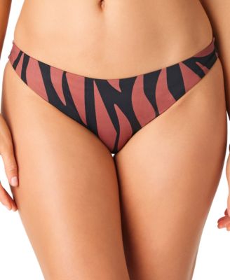 Sanctuary - Abstract Animal Cinch Back Hipster Bikini Bottoms