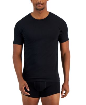 Alfani - Men's 4-Pk. Slim-Fit Solid Cotton T-Shirts