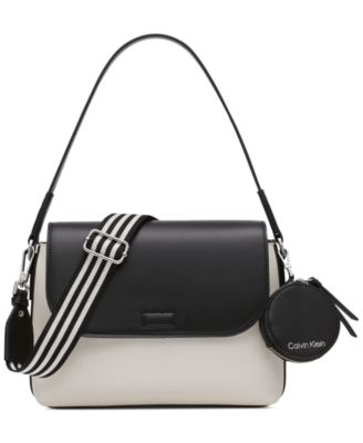 Calvin Klein - Millie Small Faux Leather Convertible Shoulder Bag