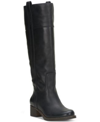 Lucky Brand - Women's Hybiscus Knee-High Riding Boots, Regular, Wide & Extra-Wide Calf