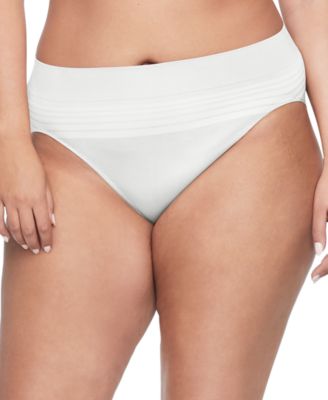 Warner's - No Pinches No Problems Striped Hi Cut Brief RT5501P