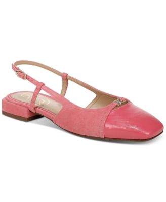Sam Edelman - Women's Kara Cap-Toe Slingback Flats